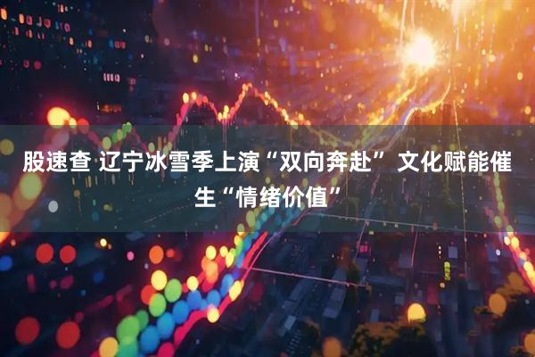 股速查 辽宁冰雪季上演“双向奔赴” 文化赋能催生“情绪价值”